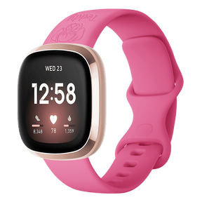 Fitbit Reloj Versa 3, Rosa